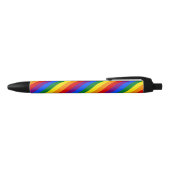 LGBT Rainbow Gay Pride Flag Zwarte Inkt Pen (Bovenkant)