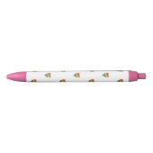 LGBT Rainbow Heart Blauwe Inkt Pen (Voorkant)