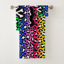 LGBT Rainbow Jolly Roger Leopard Print