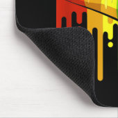 LGBT Rainbow Lip Gay Pride Muismat (Hoek)