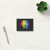 LGBT Rainbow Lip Gay Pride Post-it® Notes (Kantoor)