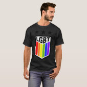 LGBT Rainbow of diversity Gay Pride CSD (5) — stan T-shirt (Voorkant volledig)