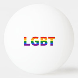 Lgbt Rainbow Pingpongbal