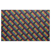 LGBT Rainbow Pride Flag Colors Gay Pride 2020 Stof (Fat Quarter)