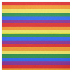 LGBT Rainbow Pride Flag Fabric Stof