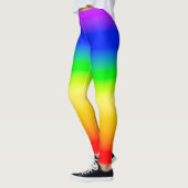 LGBT Rainbow Pride Flag Ombre gradiëntstripes Leggings (Links)
