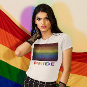 LGBT Rainbow Pride Flag Retro Style T-shirt