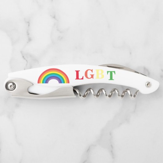 LGBT Rainbow Pride Kurkentrekker (Voorkant)