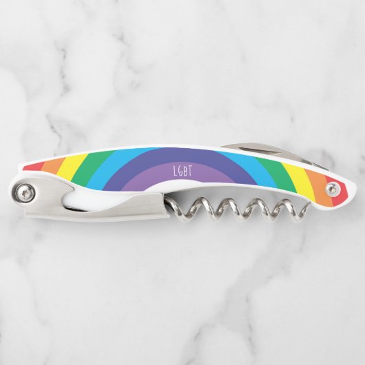 LGBT Rainbow Pride Kurkentrekker (Voorkant)