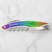 LGBT Rainbow Pride Love Wins Kurkentrekker (Achterkant)