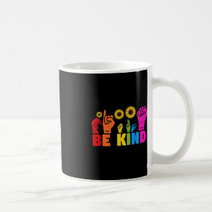 LGBT Rainbow Pride Maand ASL Be Kind Hand Teken L Koffiemok