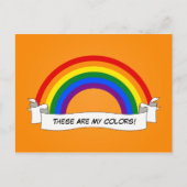 LGBT rainbow pride Postcard Briefkaart (Voorkant)