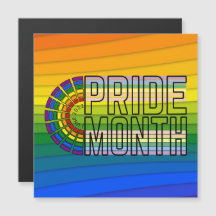 LGBT Rainbow Pride vlag Car Magnet