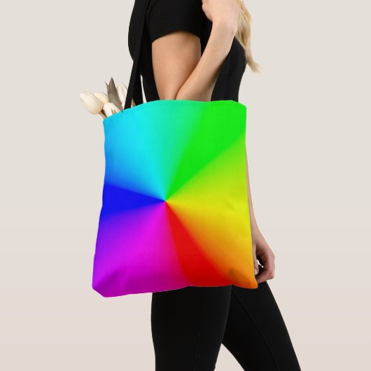 LGBT Rainbow Rainbow-kleuren Tote Bag (Dichtbij)