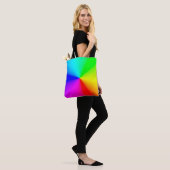 LGBT Rainbow Rainbow-kleuren Tote Bag (Op model)