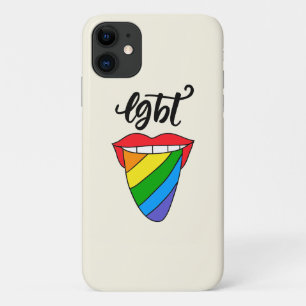 LGBT Rainbow Tongue Case-Mate iPhone Case