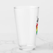 LGBT Rainbow Tongue Glas (Rechts)