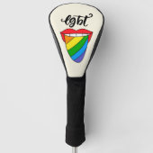 LGBT Rainbow Tongue Golfheadcover (Voorkant)