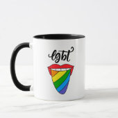 LGBT Rainbow Tongue Mok (Links)