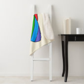 LGBT Rainbow Tongue Sherpa Deken (In situ)