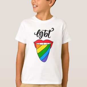 LGBT Rainbow Tongue T-shirt