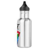 LGBT Rainbow Tongue Waterfles (Rechts)