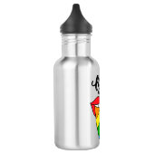 LGBT Rainbow Tongue Waterfles (Links)