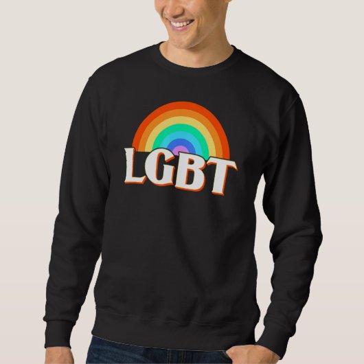 Lgbt Rainbow Trui (Voorkant)