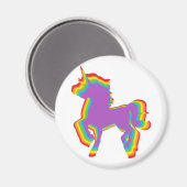 LGBT Rainbow Unicorn Magneet (Voorkant / Achterkant)