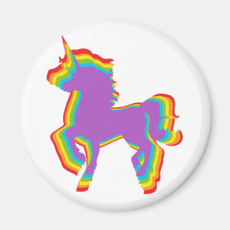 LGBT Rainbow Unicorn Magneet
