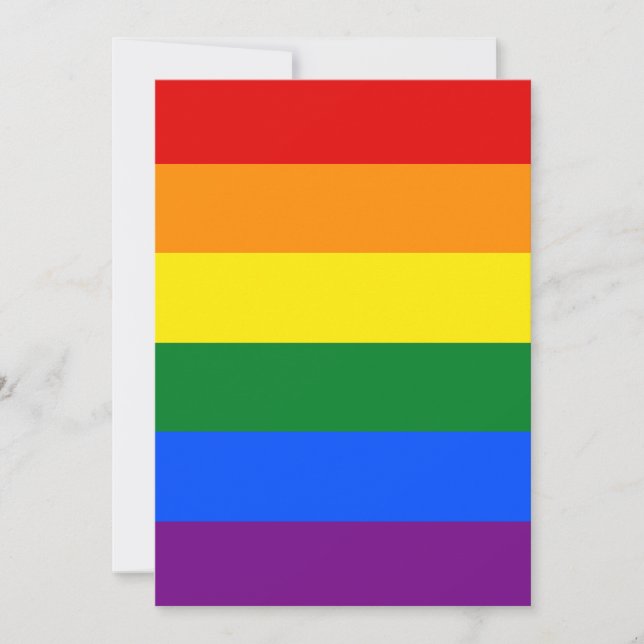 LGBT Rainbow-vlag (Voorkant)