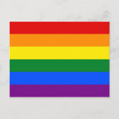 LGBT Rainbow-vlag Briefkaart (Voorkant)
