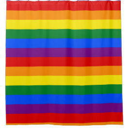 LGBT Rainbow-vlag Douchegordijn