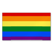 LGBT Rainbow-vlag Magnetisch Visitekaartje (Voorkant)