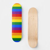 LGBT Rainbow-vlag Persoonlijk Skateboard (Voorkant)