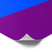 LGBT Rainbow-vlag Poster (Hoek)