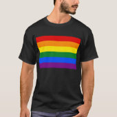LGBT Rainbow-vlag T-shirt (Voorkant)