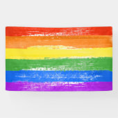 LGBT RAINBOW-VLAGPAKKET SPANDOEK (Horizontaal)