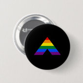 LGBT recht piramidesymbool Ronde Button 5,7 Cm (Voorkant /achterkant)