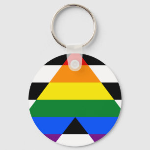 LGBT rechte vlag Sleutelhanger