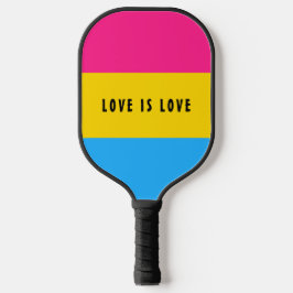 LGBT Regenboog Panseksueel Pride Vlag Aangepaste T Pickleball Paddle