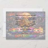 🕷️🌈LGBT Regenboog Patch Pompoenen kaart (Achterkant)