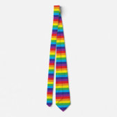 Lgbt Regenboog Patroon Stropdas (Achterkant)
