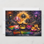 🕷️🌈LGBT Regenboog Pompoenveld kaart (Voorkant)