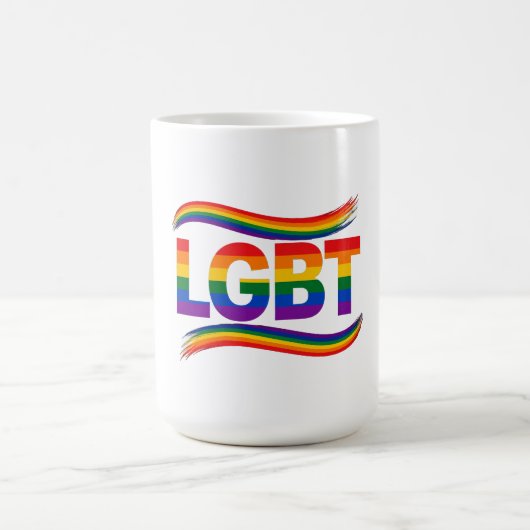 LGBT Regenboog Pride Koffiemok (Center)
