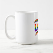 LGBT Regenboog Pride Koffiemok (Links)