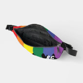 LGBT Regenboog Pride Vlag Met Tekst Heuptasje (Open)