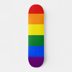 LGBT-regenboog Pride-vlag Persoonlijk Skateboard