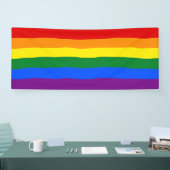 LGBT-regenboog Spandoek (Beurs)