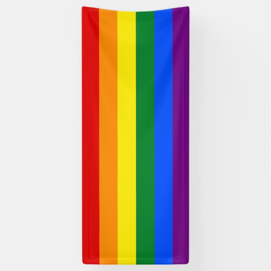 LGBT-regenboog Spandoek (Verticaal)